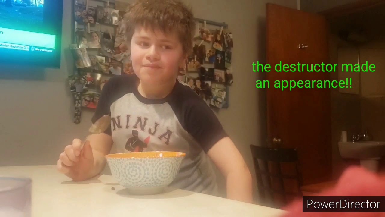 Hiding refried beans in ice cream. How to prank your kid.