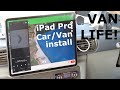 IPad Pro 12.9 dash install | How to use an iPad in your car or van