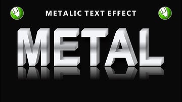 How to Create Metal Text Effect in CorelDraw | 3D Typography Tutorial | Easy Tutorial !