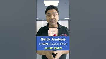 CAIIB Previous Year Questions | ABM June 2023 | Module-wise Questions Break-up