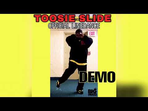 Toosie Slide - The OFFICIAL LINEDANCE 4 Wall Beginners Demo by Big Mucci