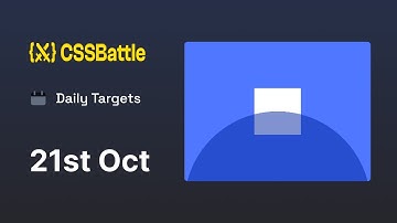 CSS Battle - Daily Targets 21st October 2023 solution | CSS Challenge