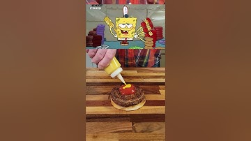 Get Ready To Flip This Krabby Patty! 😋 #shorts #spongebob #squidward #krabbypatty