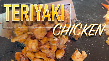 HOW TO MAKE HIBACHI AT HOME | TERIYAKI CHICKEN on a Blackstone griddle