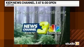 KIEM News Channel 3 at 6:00 Open, Late 2008