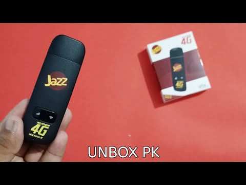 Jazz Super 4G Wingle Wifi Device Unboxing 2020