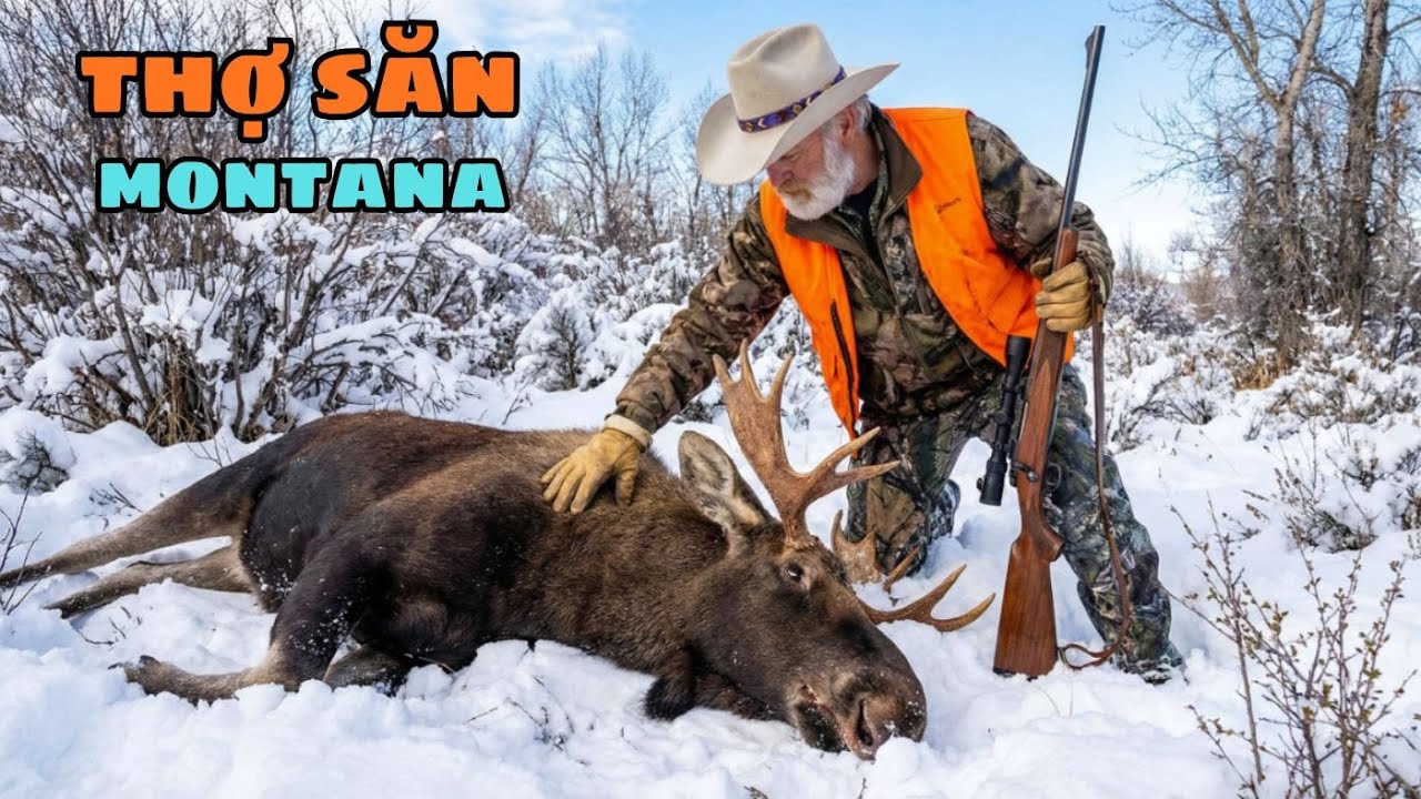Thợ Săn Sinh Tồn Ở Montana - Săn Nai, Bẫy Hải Ly, Tích Trữ Thịt