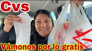 Vámonos por lo gratis **CVS**