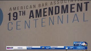 100th anniversary of women's right to vote celebrated in Arkansas with traveling exhibit