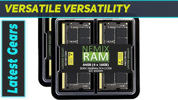 Upgrade Your System with the Best: NEMIX RAM 64GB DDR4 ECC SODIMM Memory Kit!