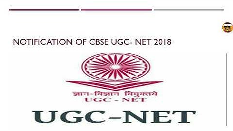 Notification of cbse ugc net 2018