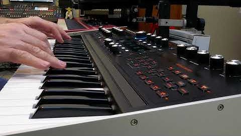 Hydrasynth polyphonic aftertouch example - patch A007