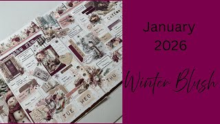 Plan with me ft The Pretty Pink Co. “Winter Blush”