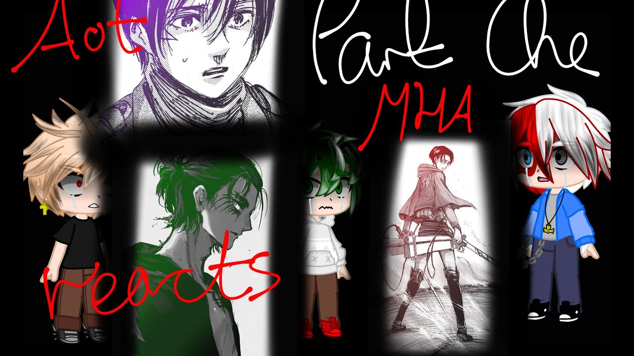 My Hero Academia react to Attack on Titan Part One [] Class 1-A react to Aot[] Angst [] 1/2
