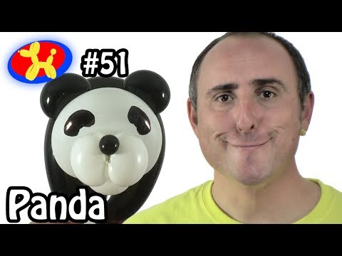 Balloon Panda - Balloon Animal Lessons #51