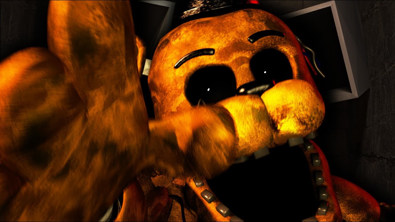 Golden Freddy Jumpscare by Vaclav1procz