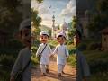 Real Friendship 🤍🕌 | Islamic Kids Message About Friends 🫂🌹 #shorts #viral #kids
