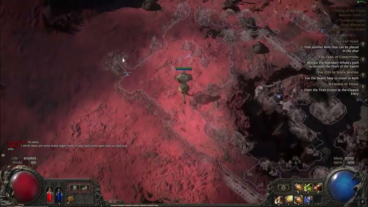 POE2 Act2 How to find entrance to Titan Grotto. A Crown of Stone quest YouTube