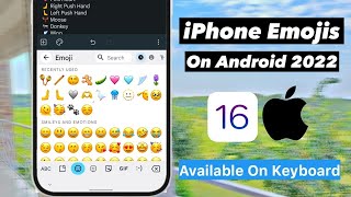 Iphone Emojis For Android 2022|| How To Have Iphone Emojis On Android || its Snow00 screenshot 5