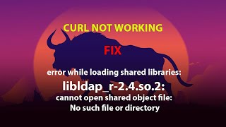 UBUNTU FIX: error while loading shared libraries: libldap_r-2.4.so.2: