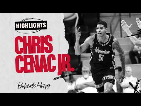 Chris Cenac Jr. | 2025-26 Season Highlights | Houston