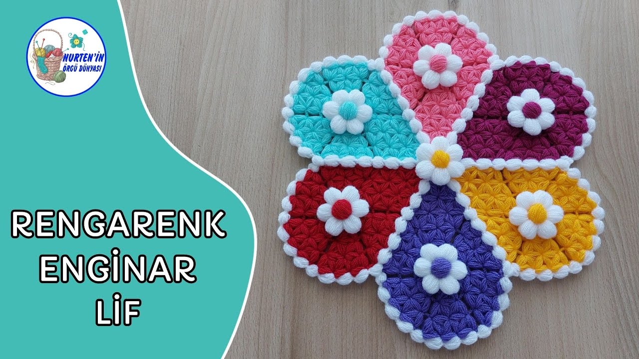 Rengarenk Enginar Lif Modeli Yapımı | lif modelleri ve yapılışları