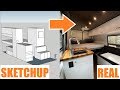 How To Use SKETCHUP to Design Your Van / RV / Tiny Home / Basement Layout - SIMPLIFIED!!