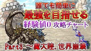 【FF6×経験値0】誰でも簡単に最強を目指せる経験値0攻略チャートPart3！難関のインペリアルエアフォース〜アルテマウェポン、世界崩壊まで！【あばれるコンプFF6 Exp0 Walkthrough】