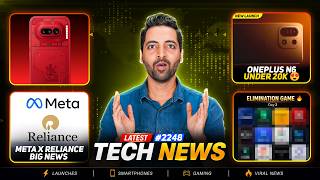 RCB Phone😱,OnePlus N6 India Launch Under 20k😍,Amazon India Big News,vivo X500,Meta x Reliance🤯
