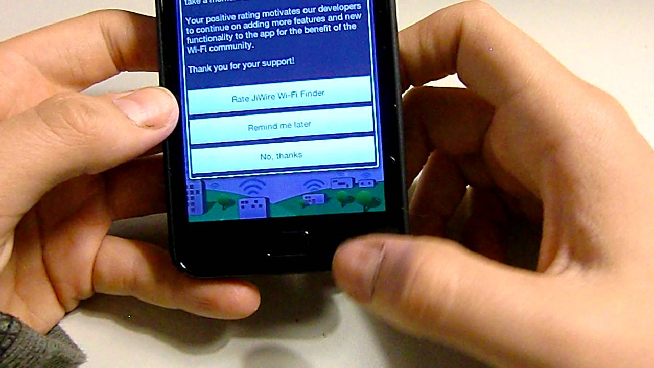 Wi-Fi Finder App Review - YouTube