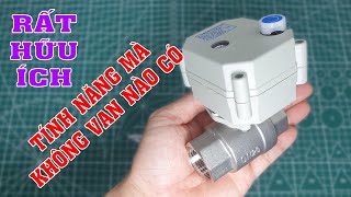 Automatic water opening and closing electric valve that everyone needs