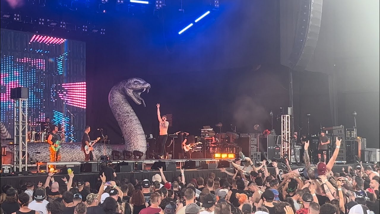 Beartooth - You Never Know - 7/26/25 Bristow VA - Summer of Loud