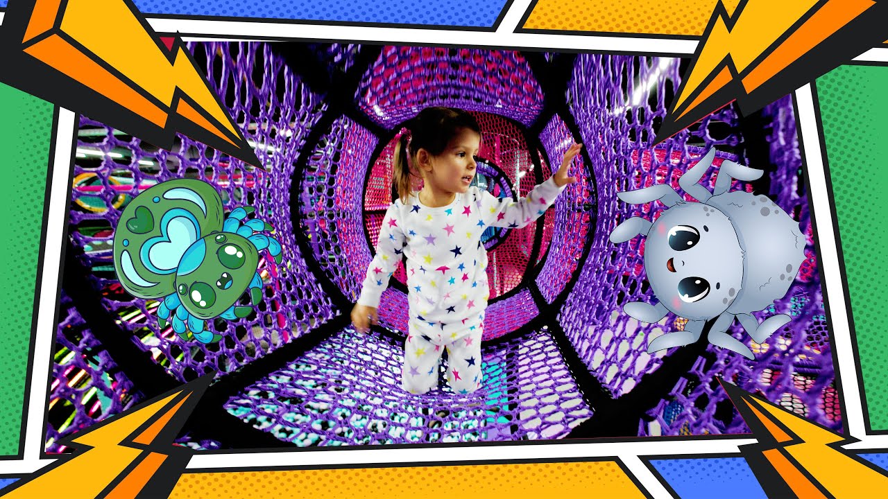 FUNNY GAMES💞Семейный влог ⭐Развлекательный центр для Детей⭐ ЛАБИРИНТ ...