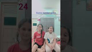 Playing number game with my sister ♥️♥️