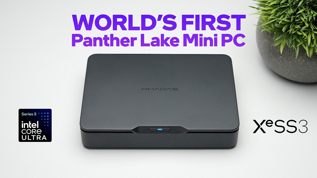 World’s First Panther Lake Mini PC! Mind Pro Hands On First Look