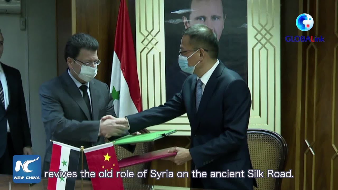 GLOBALink Syria joins Chinaproposed Belt & Road Initiative YouTube