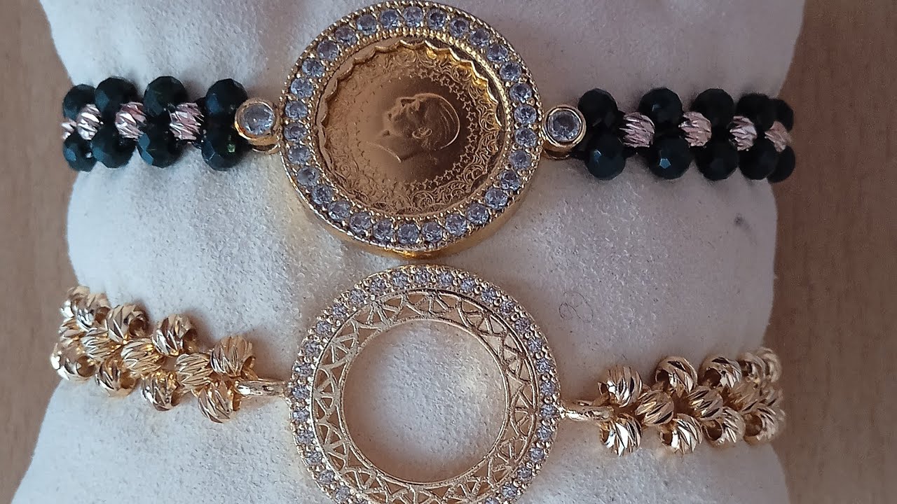 çeyrek çerçeveli bileklik yapımı