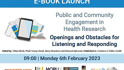 Public and community engagement in health research