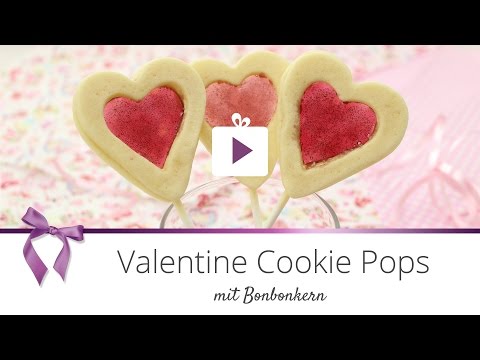 [Backen] Valentine Cookie Pops | DANATO