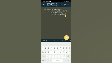 Printing all prime numbers between 2 and give number