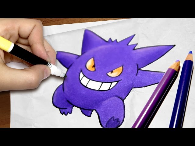 Desenhos de Pokemon Nyoromo - Como desenhar Pokemon Nyoromo passo