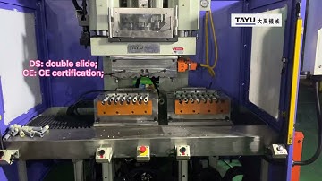 TAYU TYC 70ton vertical plastic machine testing for corrugated pipe