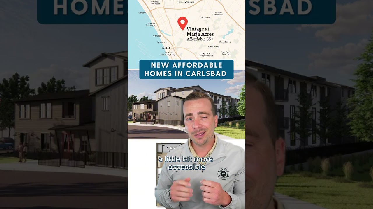 New Affordable Homes in Carlsbad Just Released