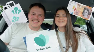 only eating restaurant *leftovers* for the whole day!! | Too Good To Go App | May 2024