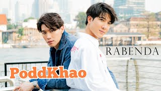 [eng sub] Podd & Khaotung talk + fashion Rabenda Magazine