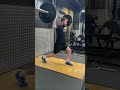 DEVELOPPÉ NUQUE VARIATION #1 #musculation #halterophilie #preparationphysique #training