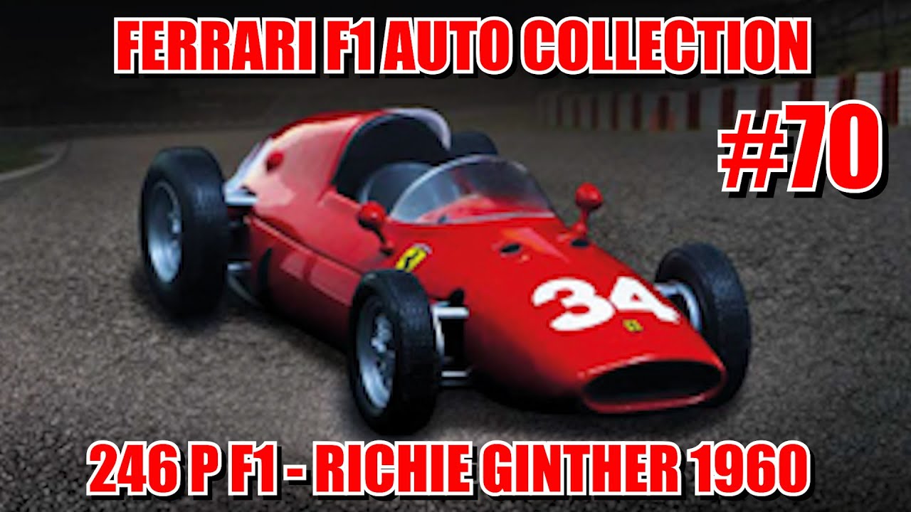 Kit Montage Villamodel VM063 – Ferrari 246P F1 Richie Ginther – GP Monaco 1960 – Échelle 1/43