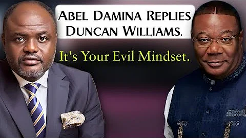 Dr Abel Damina silences Arch Bishop Duncan Williams😂