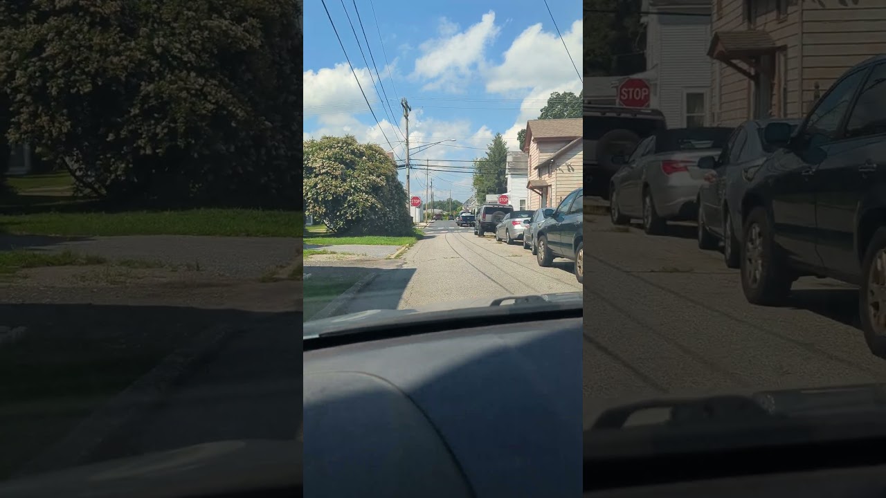 Milford Delaware USA Streets / South Kent County de. 