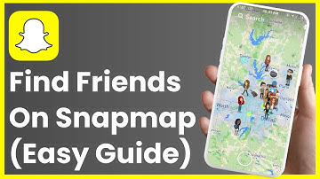 How to Find Friends on the Snapchat Map !
